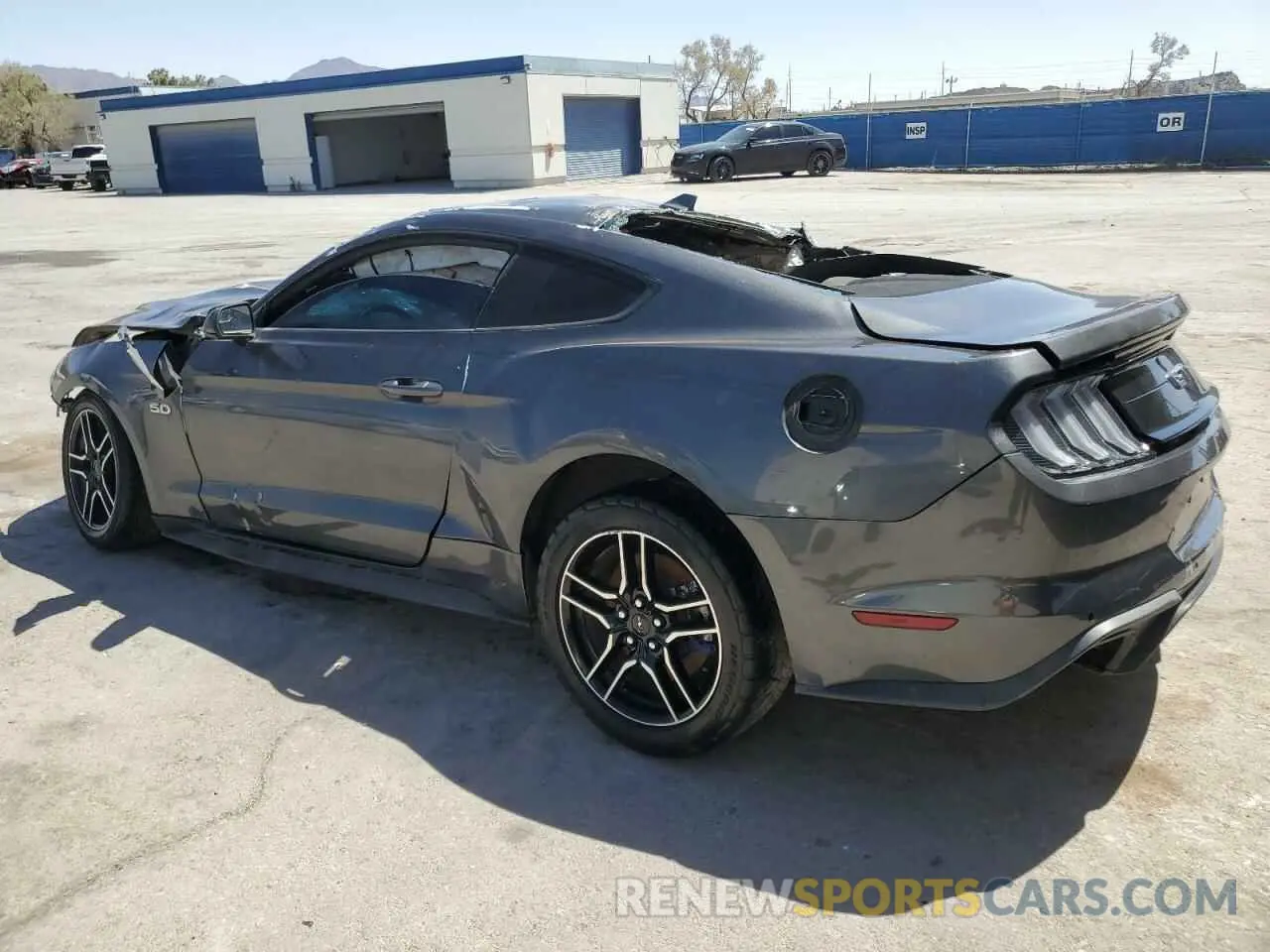 2 fotografías del automóvil dañado 1FA6P8CF0L5184177 FORD MUSTANG 2020