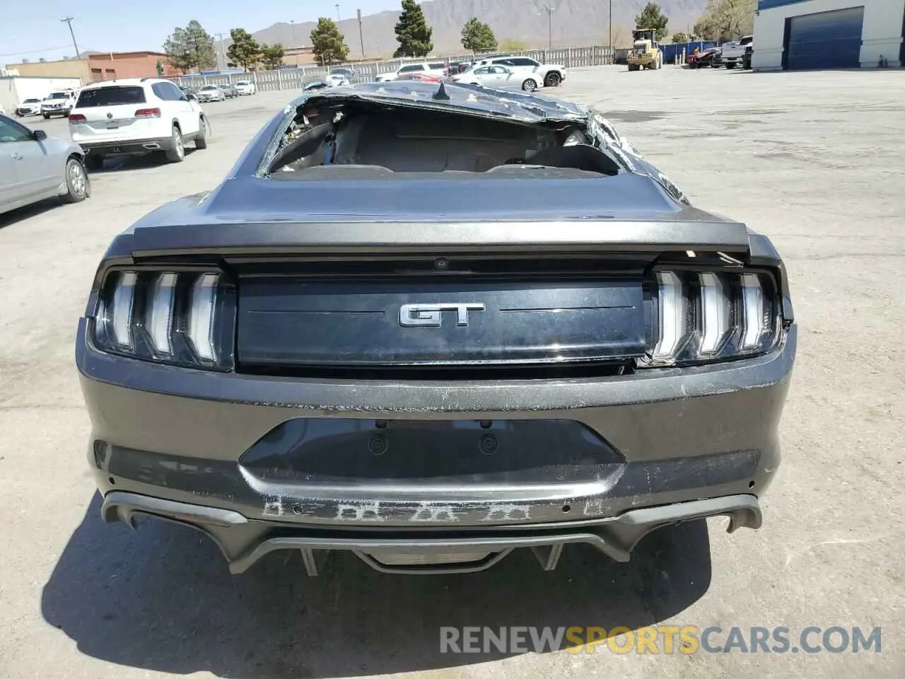 6 fotografías del automóvil dañado 1FA6P8CF0L5184177 FORD MUSTANG 2020