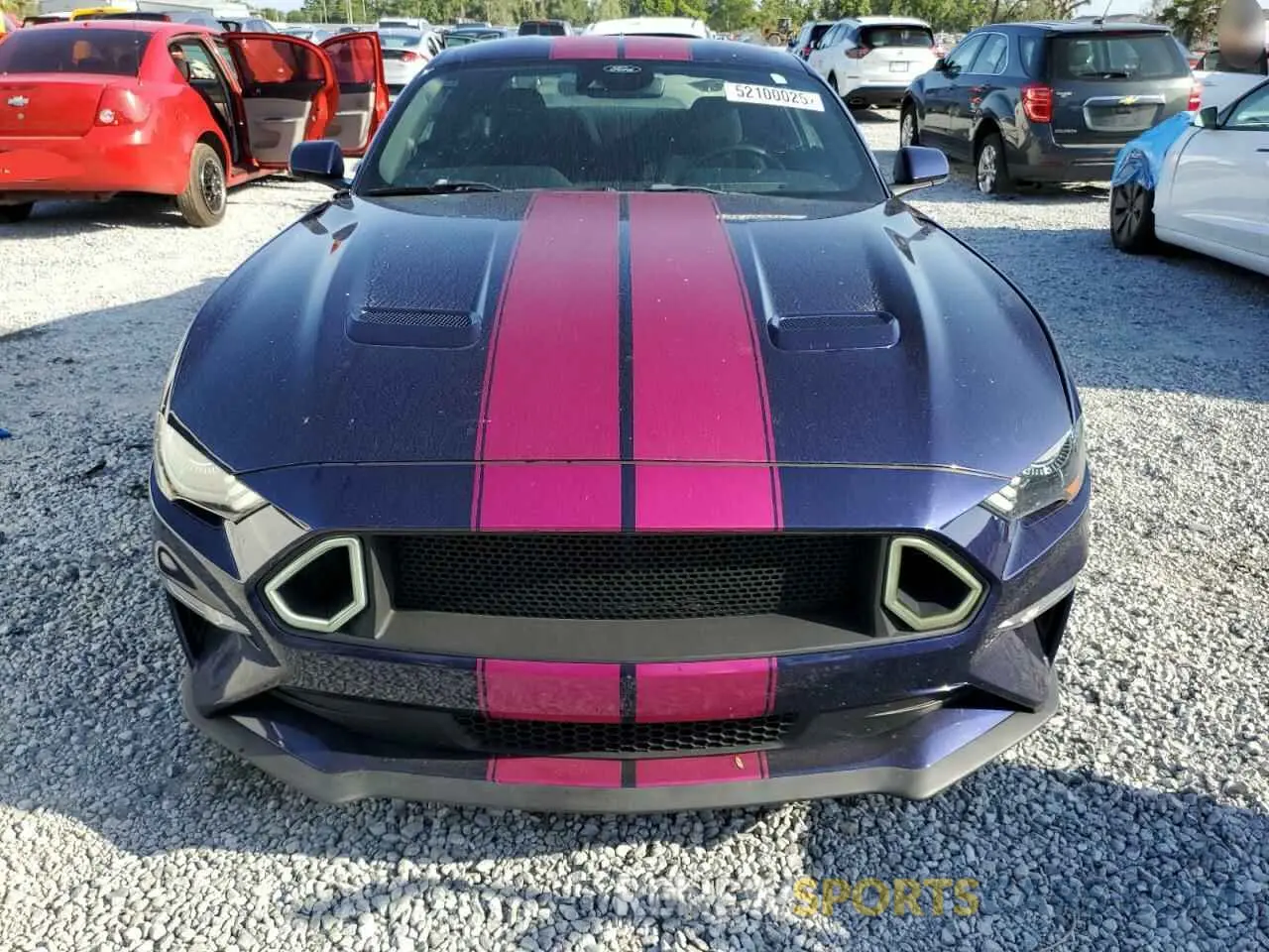 5 fotografías del automóvil dañado 1FA6P8CF1L5145520 FORD MUSTANG 2020