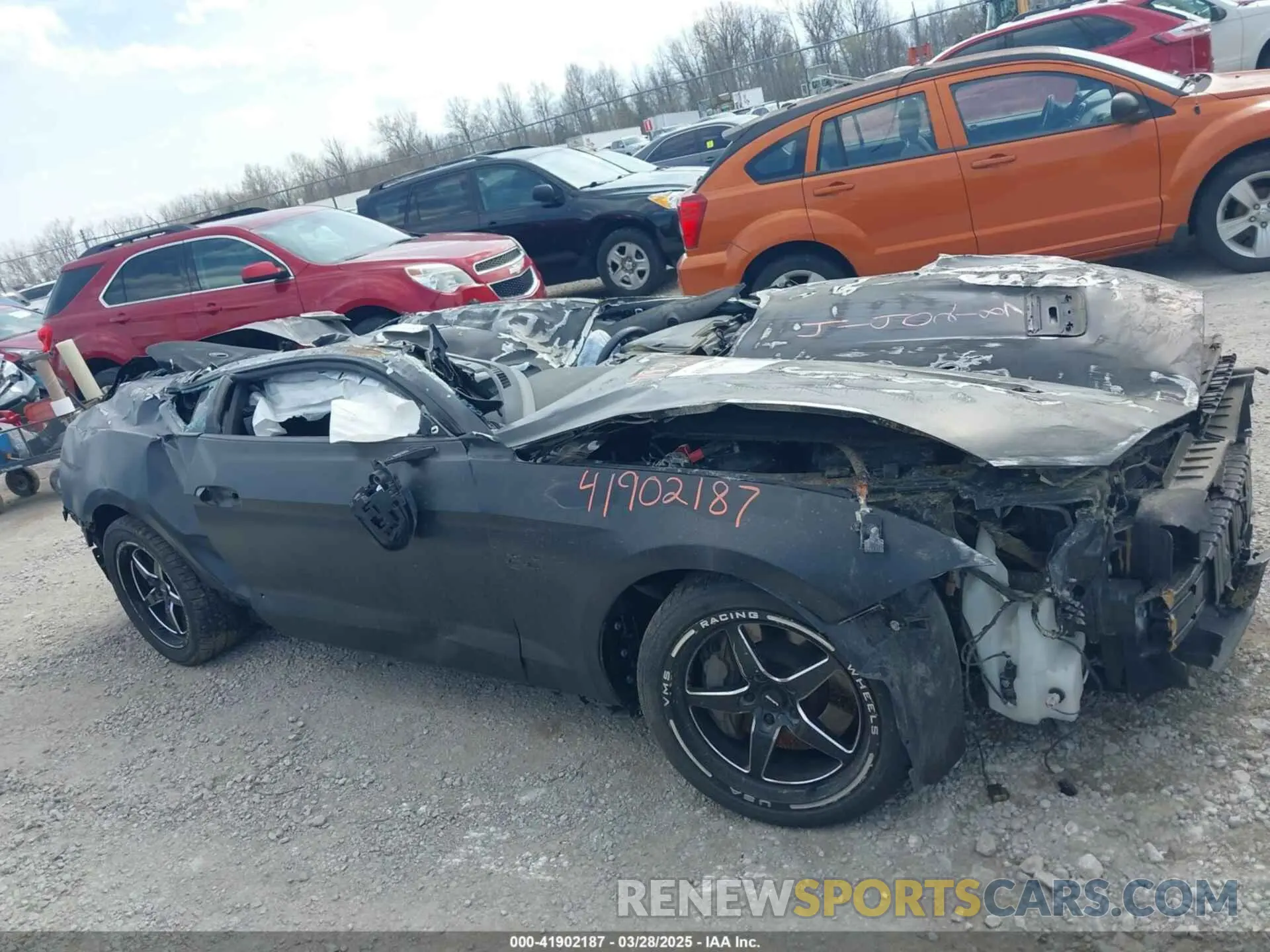 12 fotografías del automóvil dañado 1FA6P8CF1L5150040 FORD MUSTANG 2020