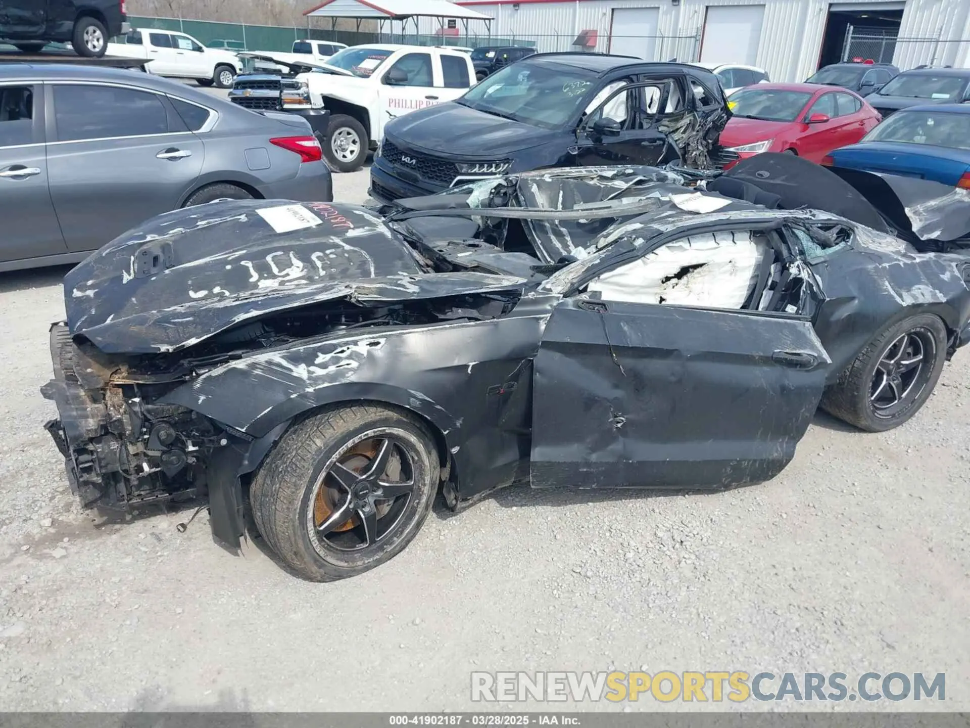 6 fotografías del automóvil dañado 1FA6P8CF1L5150040 FORD MUSTANG 2020