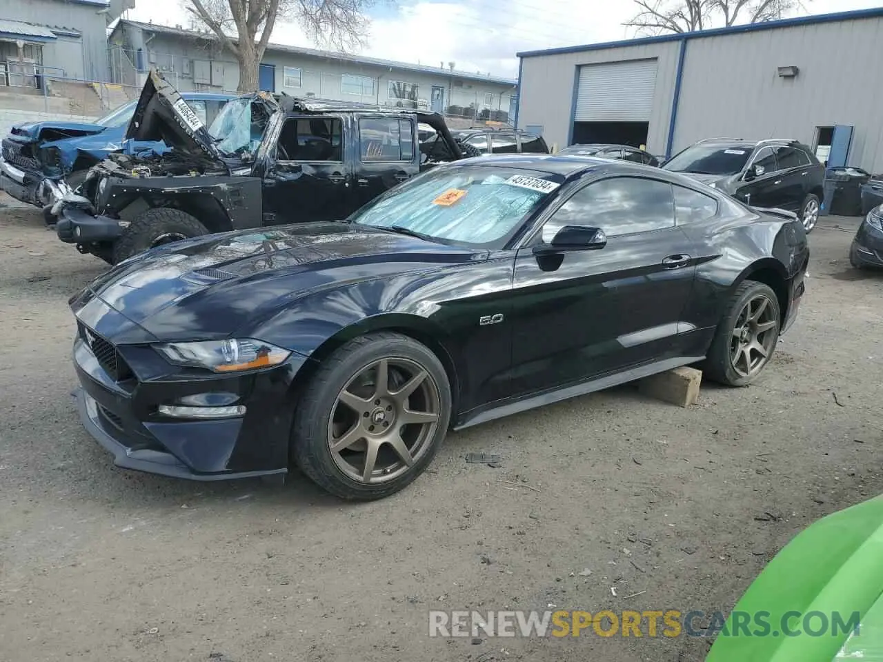 1 fotografías del automóvil dañado 1FA6P8CF1L5176993 FORD MUSTANG 2020