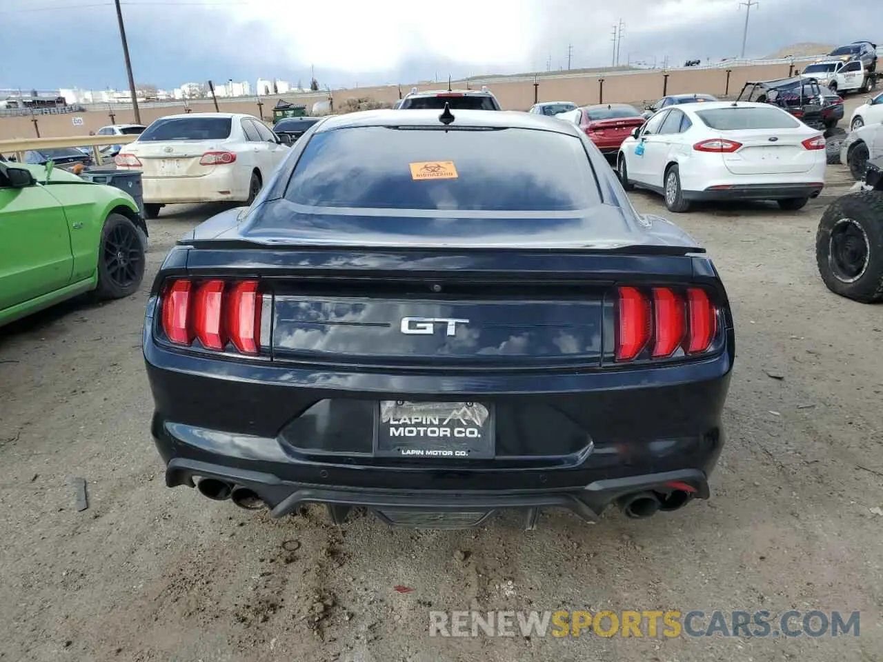 6 fotografías del automóvil dañado 1FA6P8CF1L5176993 FORD MUSTANG 2020