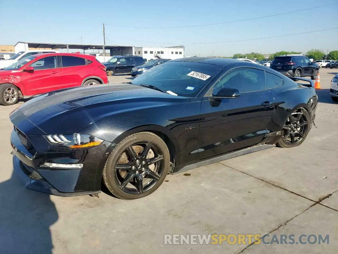 1 fotografías del automóvil dañado 1FA6P8CF1L5186908 FORD MUSTANG 2020