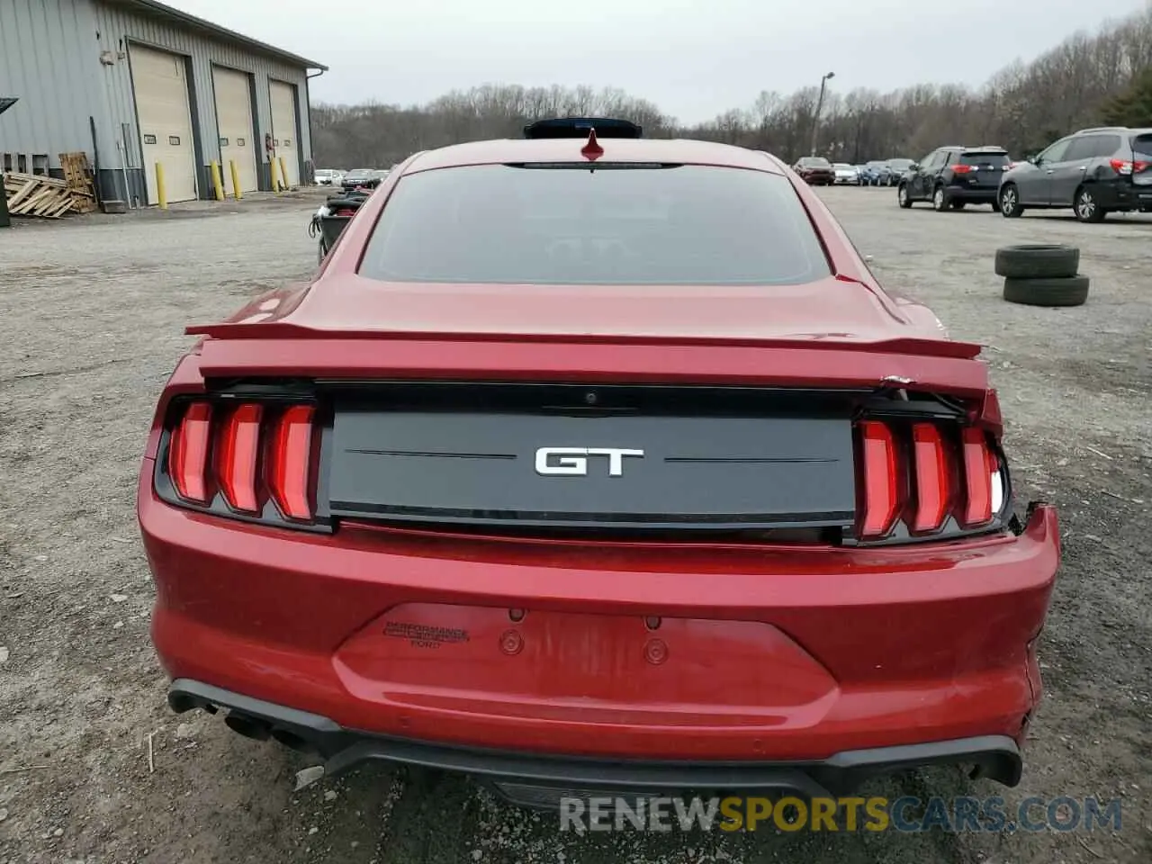 6 fotografías del automóvil dañado 1FA6P8CF3L5149097 FORD MUSTANG 2020