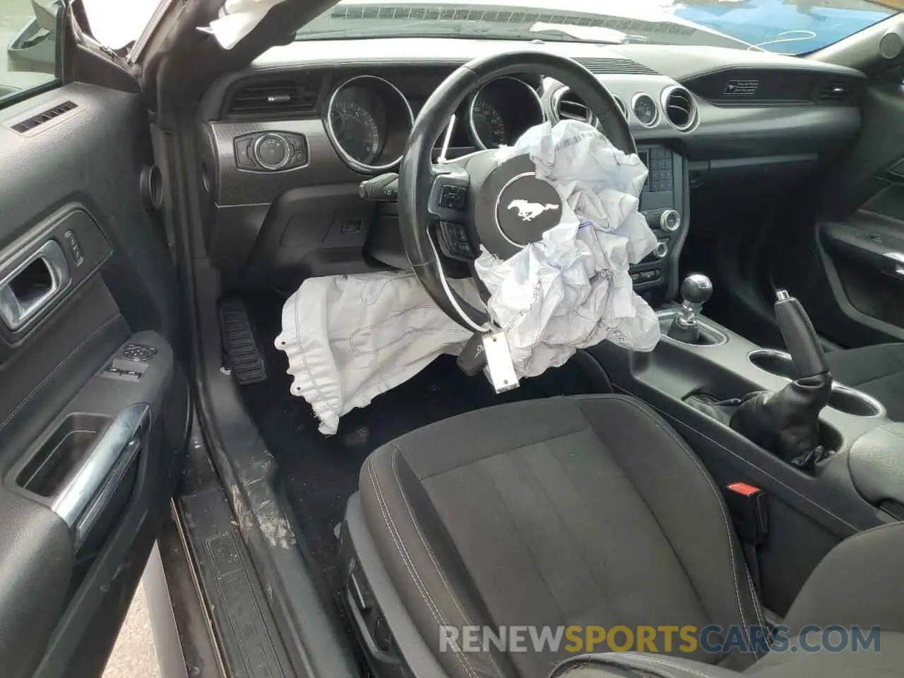 8 fotografías del automóvil dañado 1FA6P8CF3L5158608 FORD MUSTANG 2020