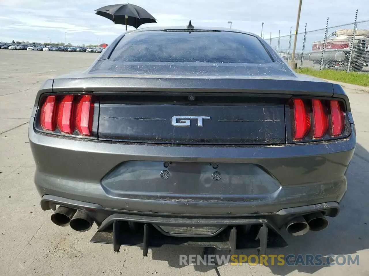 6 fotografías del automóvil dañado 1FA6P8CF3L5177093 FORD MUSTANG 2020