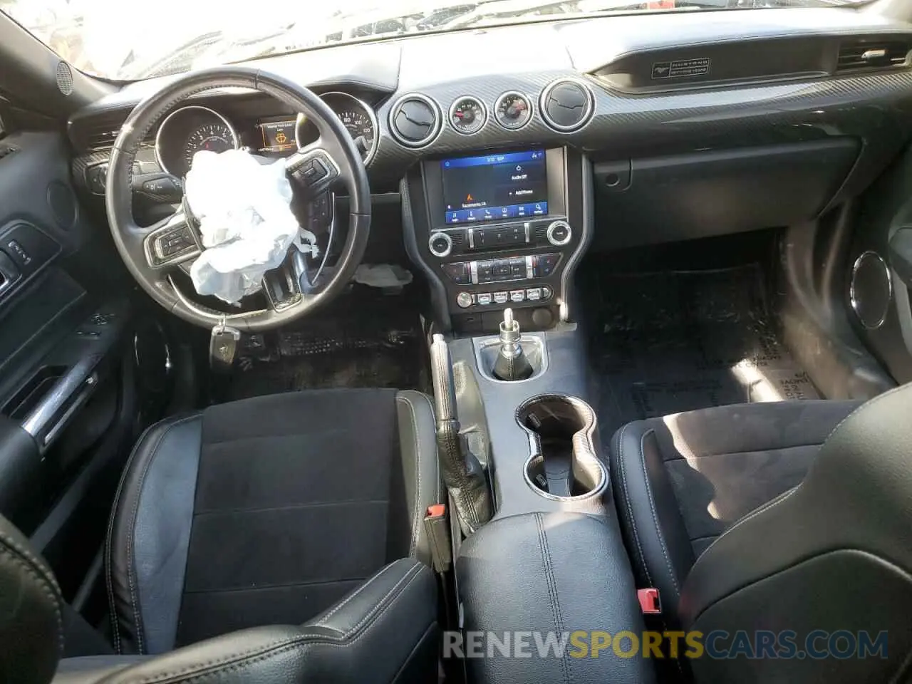 8 fotografías del automóvil dañado 1FA6P8CF3L5177093 FORD MUSTANG 2020