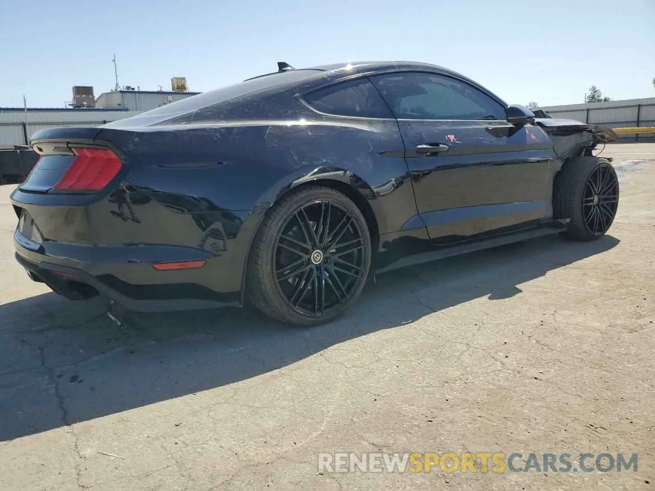 3 fotografías del automóvil dañado 1FA6P8CF3L5177143 FORD MUSTANG 2020