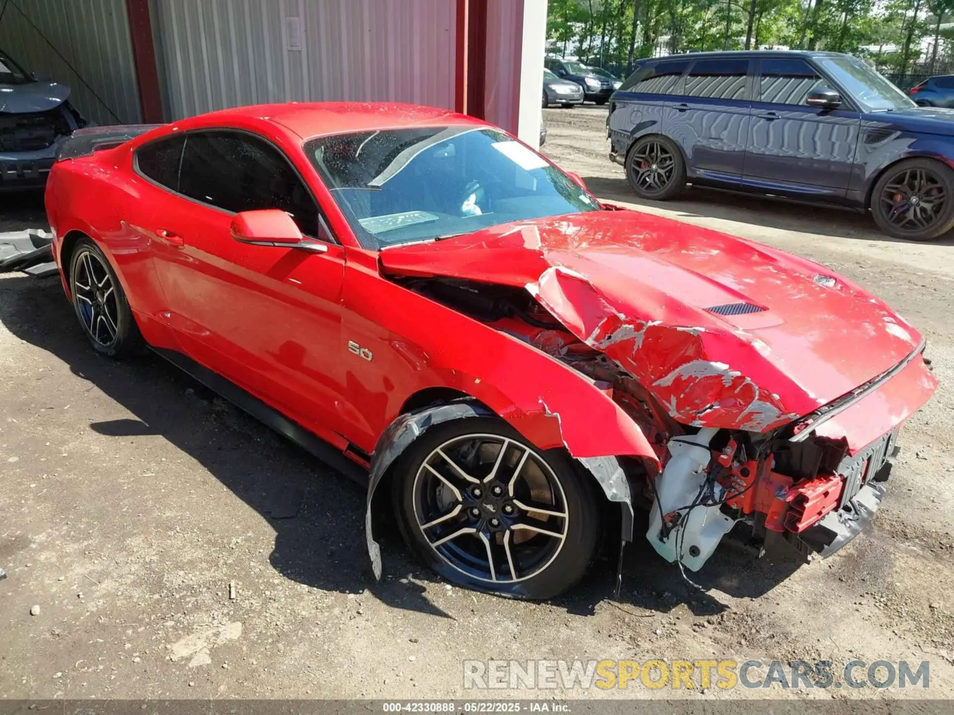 1 fotografías del automóvil dañado 1FA6P8CF4L5128968 FORD MUSTANG 2020
