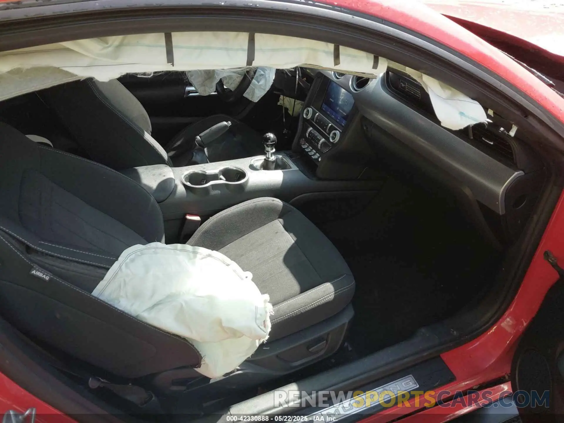 5 fotografías del automóvil dañado 1FA6P8CF4L5128968 FORD MUSTANG 2020