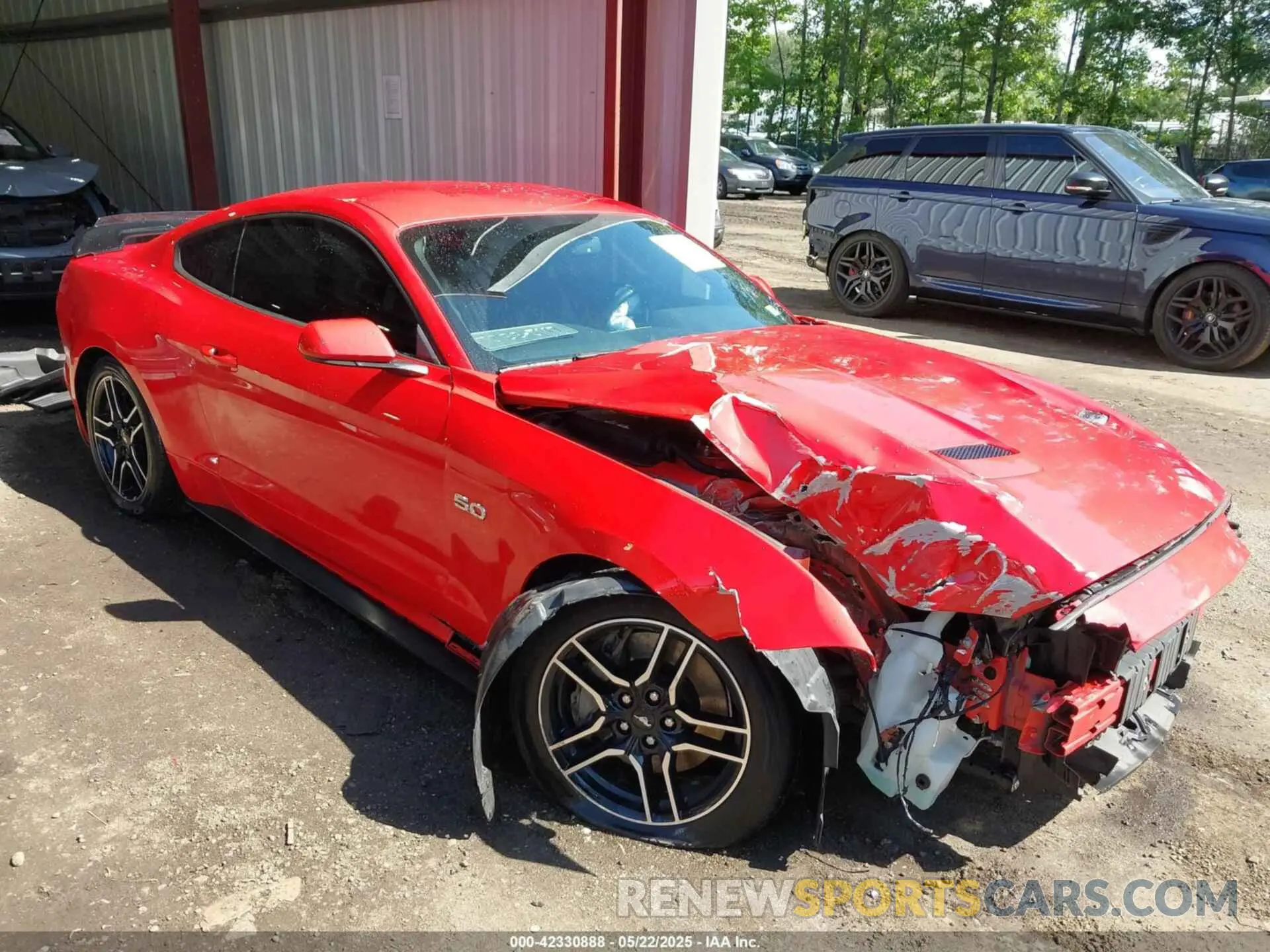 6 fotografías del automóvil dañado 1FA6P8CF4L5128968 FORD MUSTANG 2020