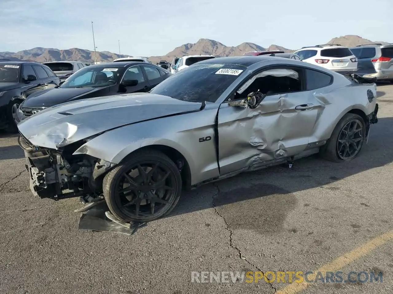 1 fotografías del automóvil dañado 1FA6P8CF4L5176986 FORD MUSTANG 2020