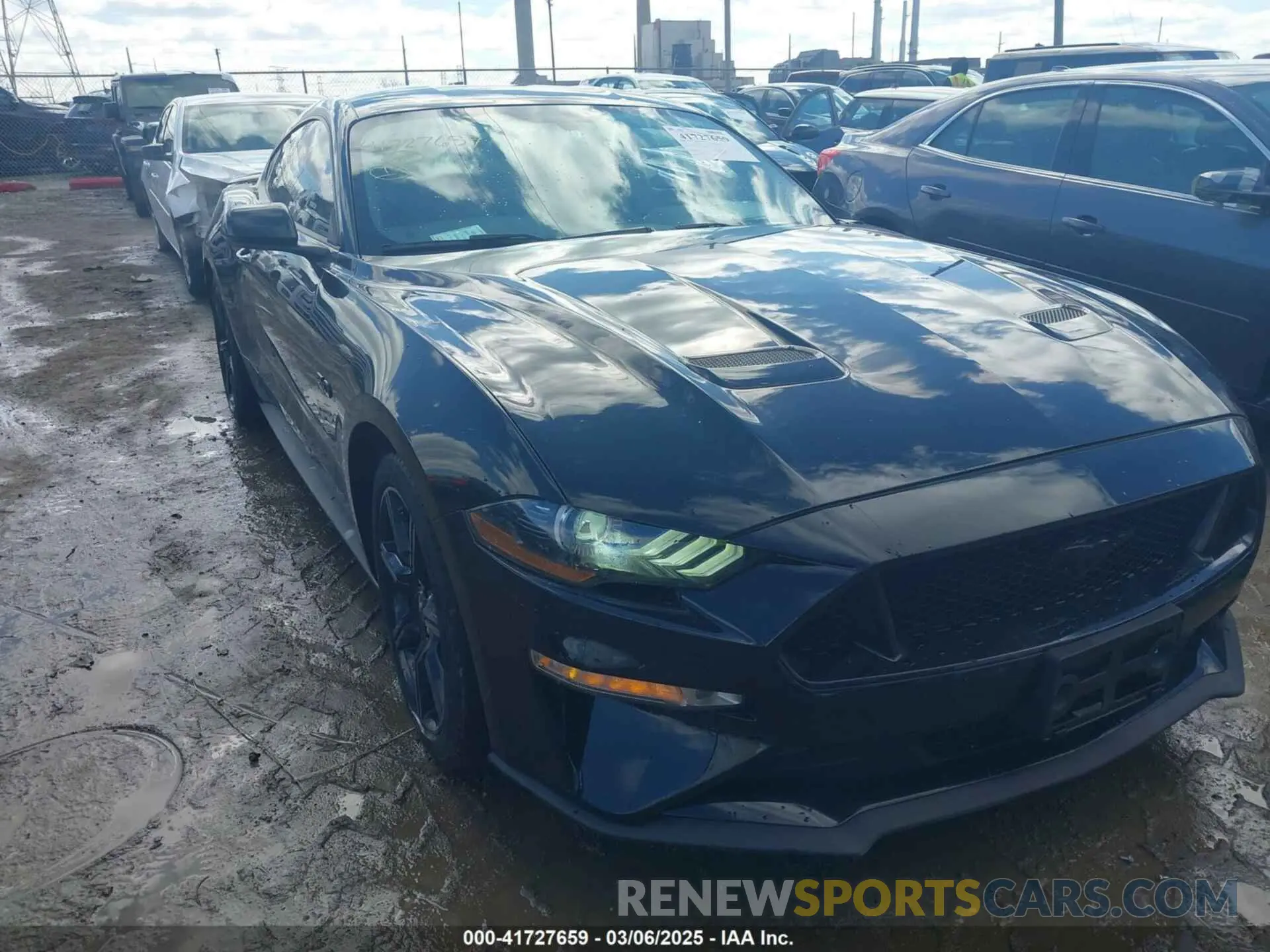 1 fotografías del automóvil dañado 1FA6P8CF5L5154043 FORD MUSTANG 2020