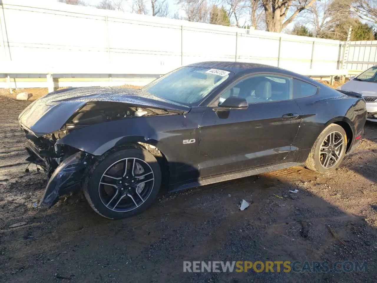1 fotografías del automóvil dañado 1FA6P8CF6L5126557 FORD MUSTANG 2020