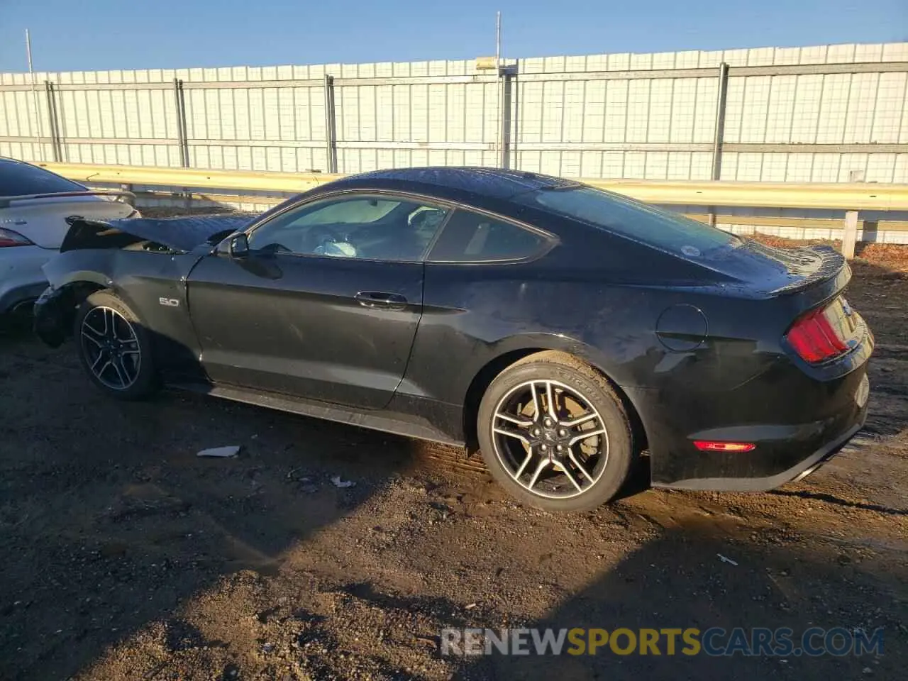 2 fotografías del automóvil dañado 1FA6P8CF6L5126557 FORD MUSTANG 2020