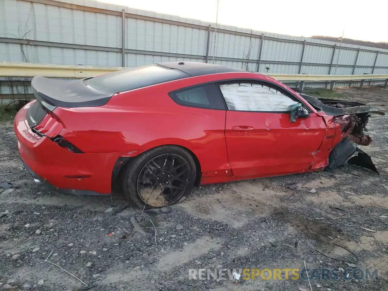 3 fotografías del automóvil dañado 1FA6P8CF6L5127546 FORD MUSTANG 2020