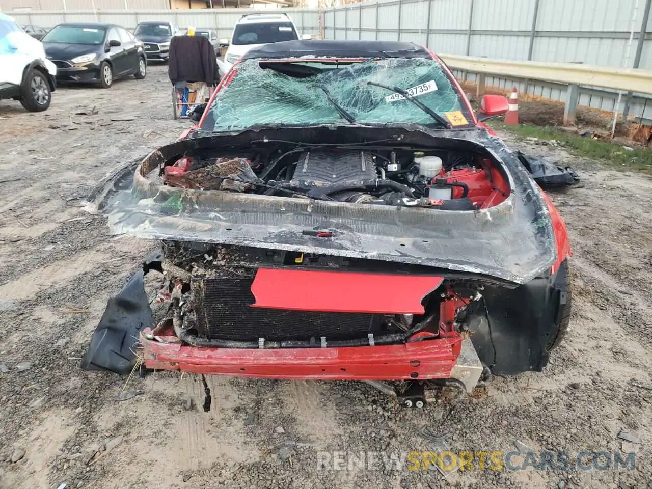 5 fotografías del automóvil dañado 1FA6P8CF6L5127546 FORD MUSTANG 2020