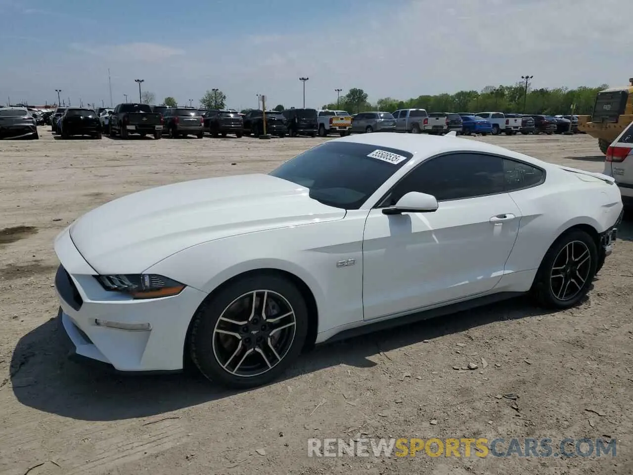 1 fotografías del automóvil dañado 1FA6P8CF6L5157906 FORD MUSTANG 2020