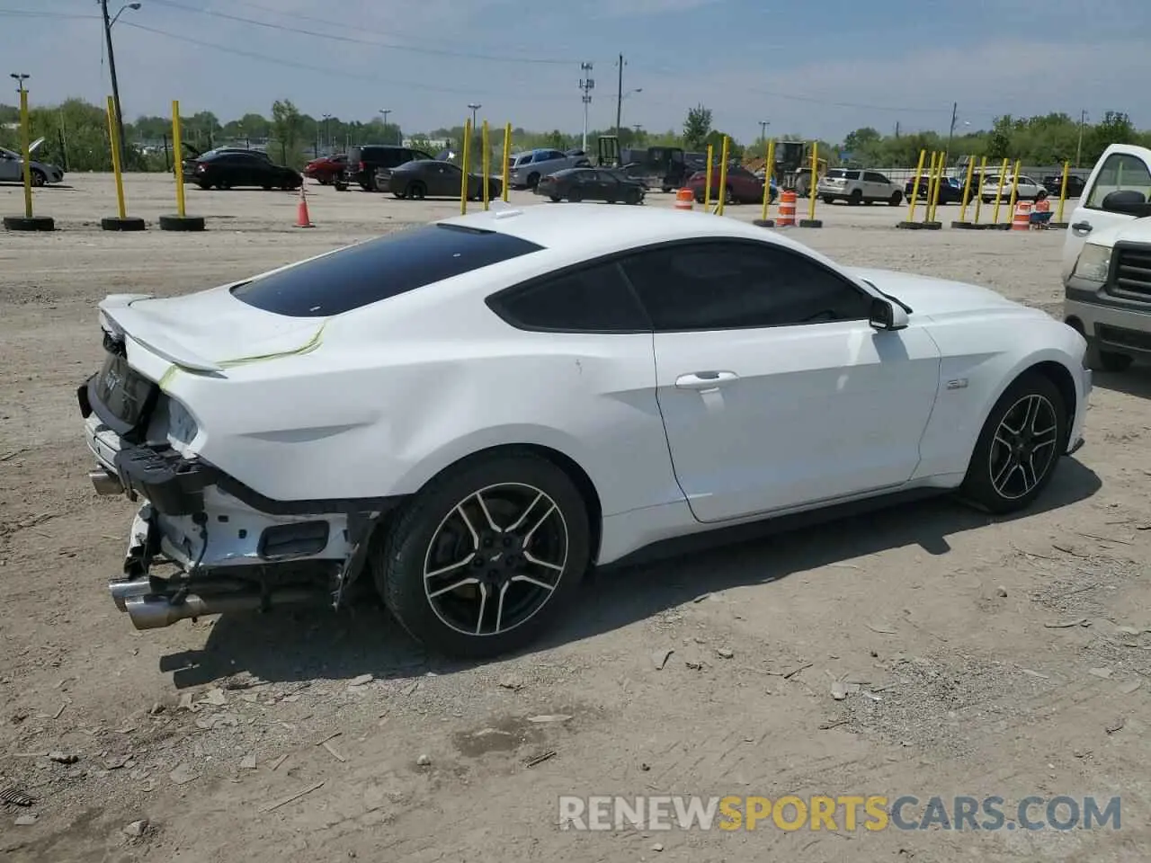 3 fotografías del automóvil dañado 1FA6P8CF6L5157906 FORD MUSTANG 2020