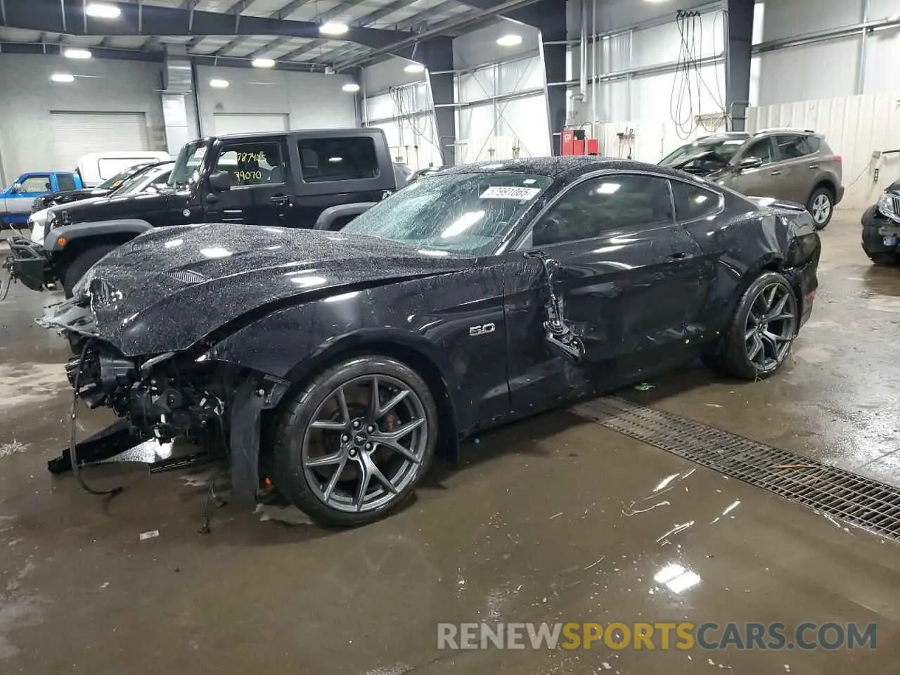 1 fotografías del automóvil dañado 1FA6P8CF6L5162331 FORD MUSTANG 2020