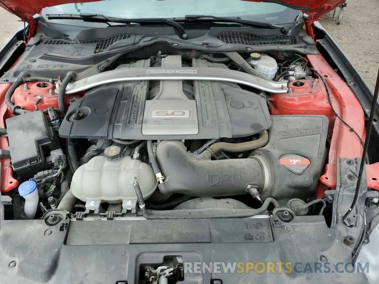 11 fotografías del automóvil dañado 1FA6P8CF6L5169585 FORD MUSTANG 2020