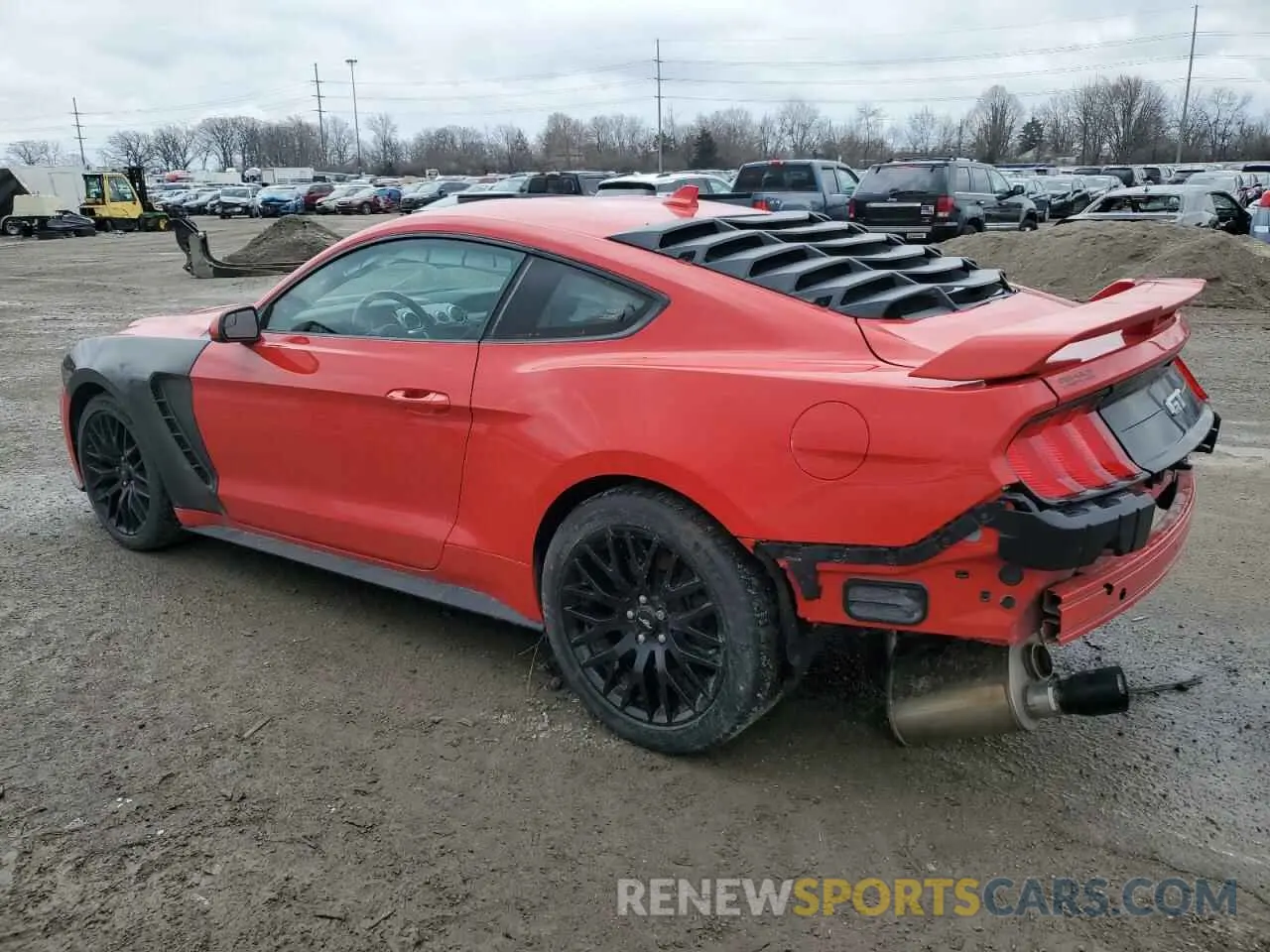 2 fotografías del automóvil dañado 1FA6P8CF6L5169585 FORD MUSTANG 2020