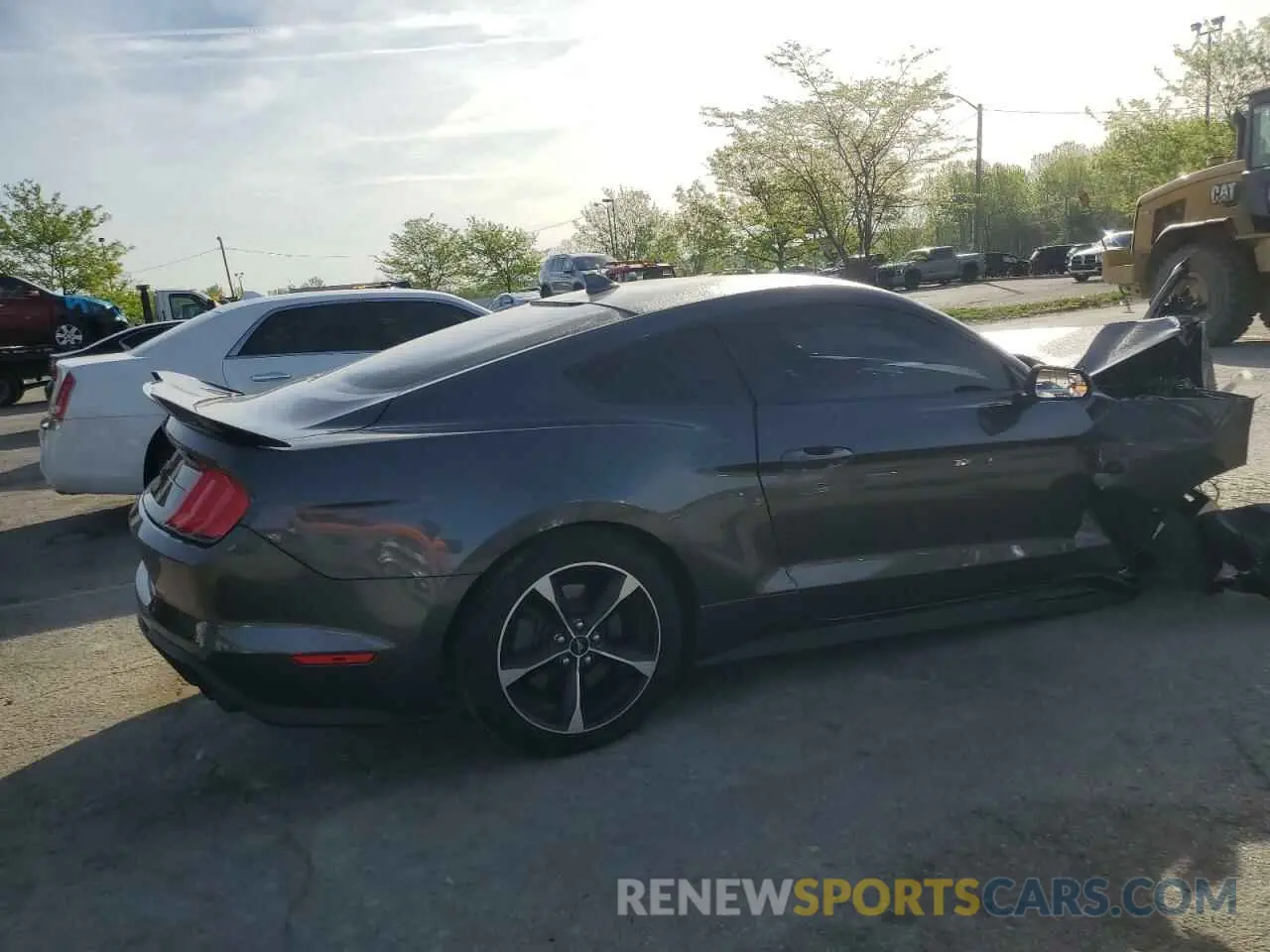 3 fotografías del automóvil dañado 1FA6P8CF6L5183714 FORD MUSTANG 2020
