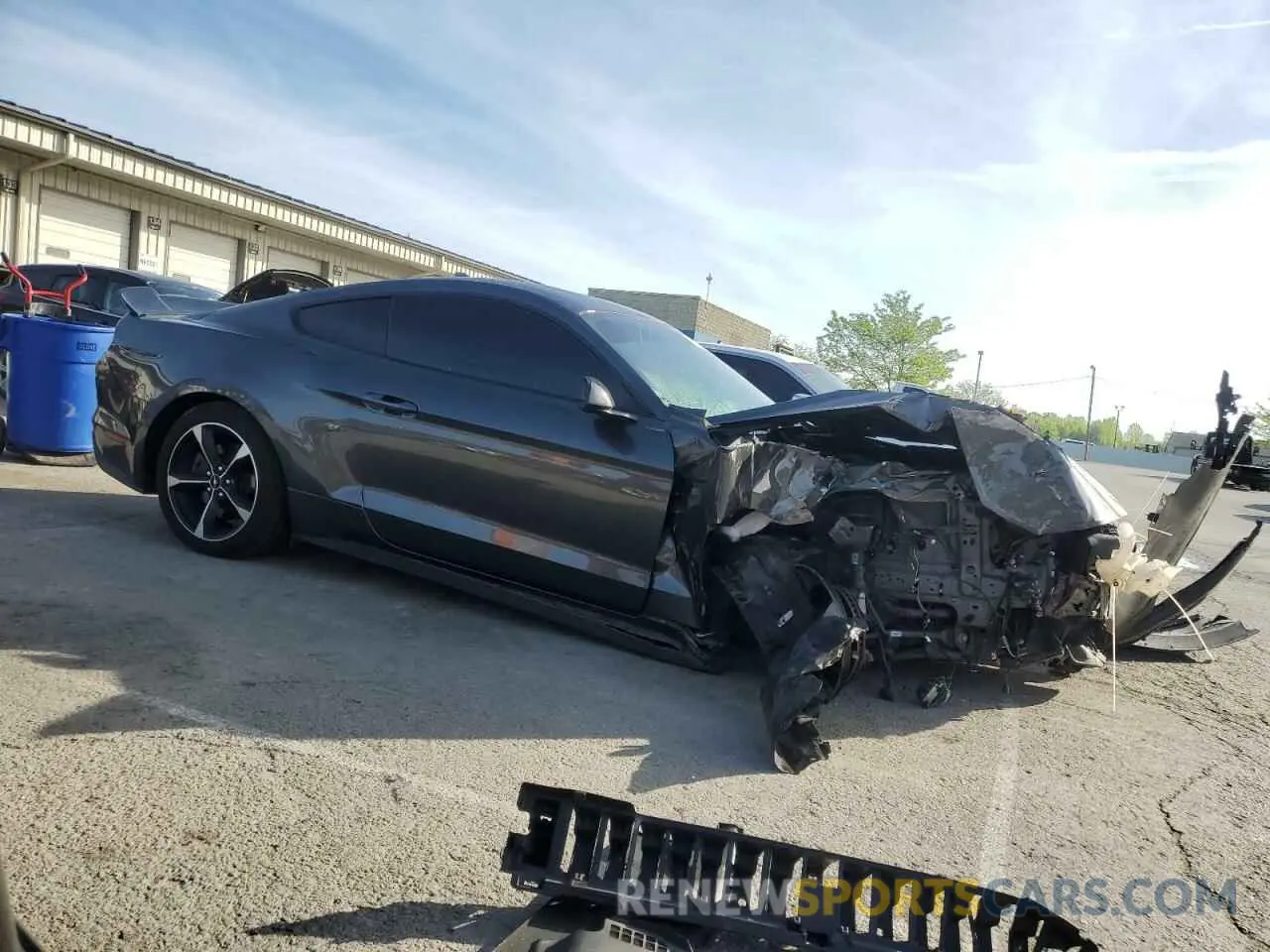 4 fotografías del automóvil dañado 1FA6P8CF6L5183714 FORD MUSTANG 2020