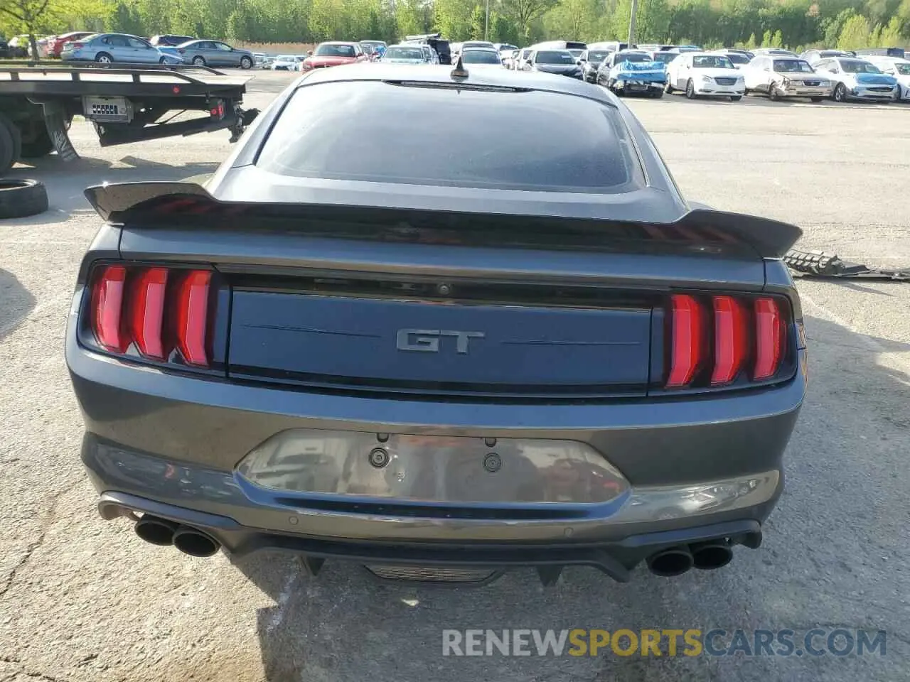 6 fotografías del automóvil dañado 1FA6P8CF6L5183714 FORD MUSTANG 2020