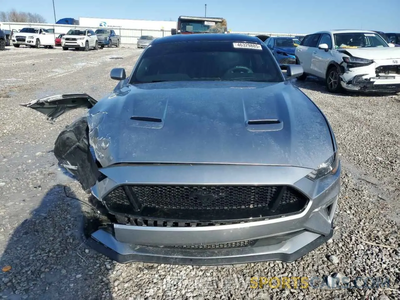 5 fotografías del automóvil dañado 1FA6P8CF7L5108522 FORD MUSTANG 2020