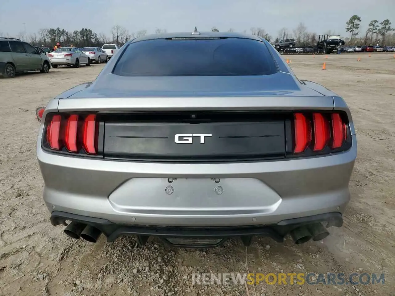 6 fotografías del automóvil dañado 1FA6P8CF7L5191787 FORD MUSTANG 2020