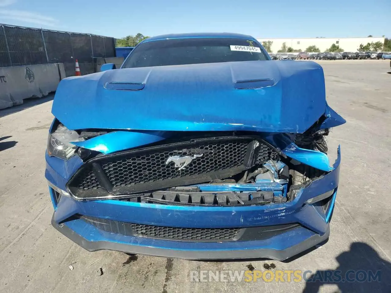 5 fotografías del automóvil dañado 1FA6P8CF8L5175338 FORD MUSTANG 2020