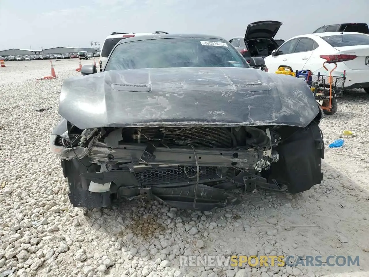 5 fotografías del automóvil dañado 1FA6P8CF8L5175789 FORD MUSTANG 2020