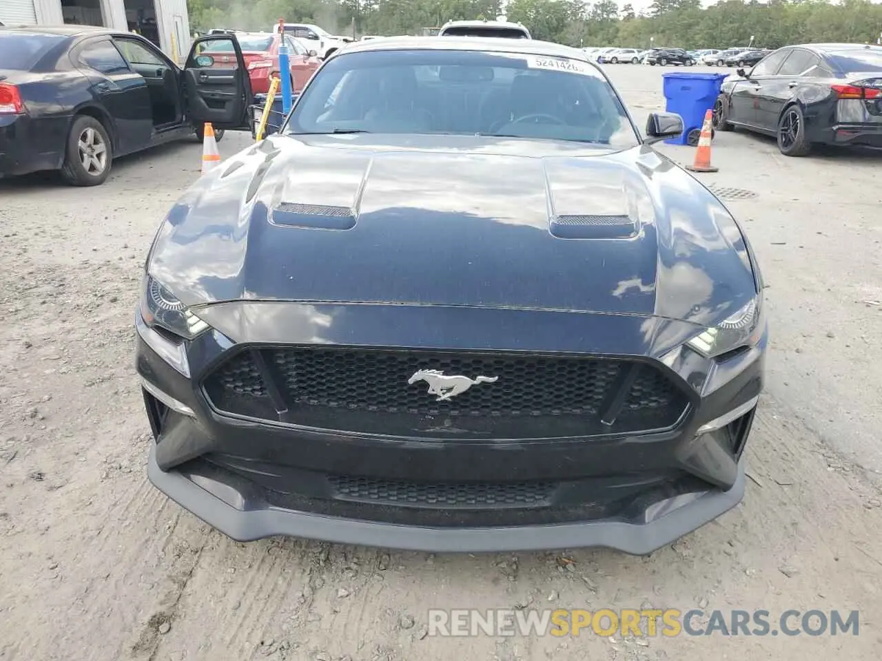 5 fotografías del automóvil dañado 1FA6P8CF9L5157690 FORD MUSTANG 2020