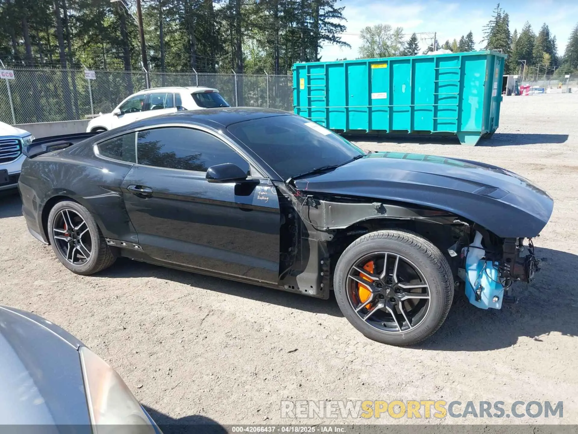 14 fotografías del automóvil dañado 1FA6P8CF9L5163585 FORD MUSTANG 2020