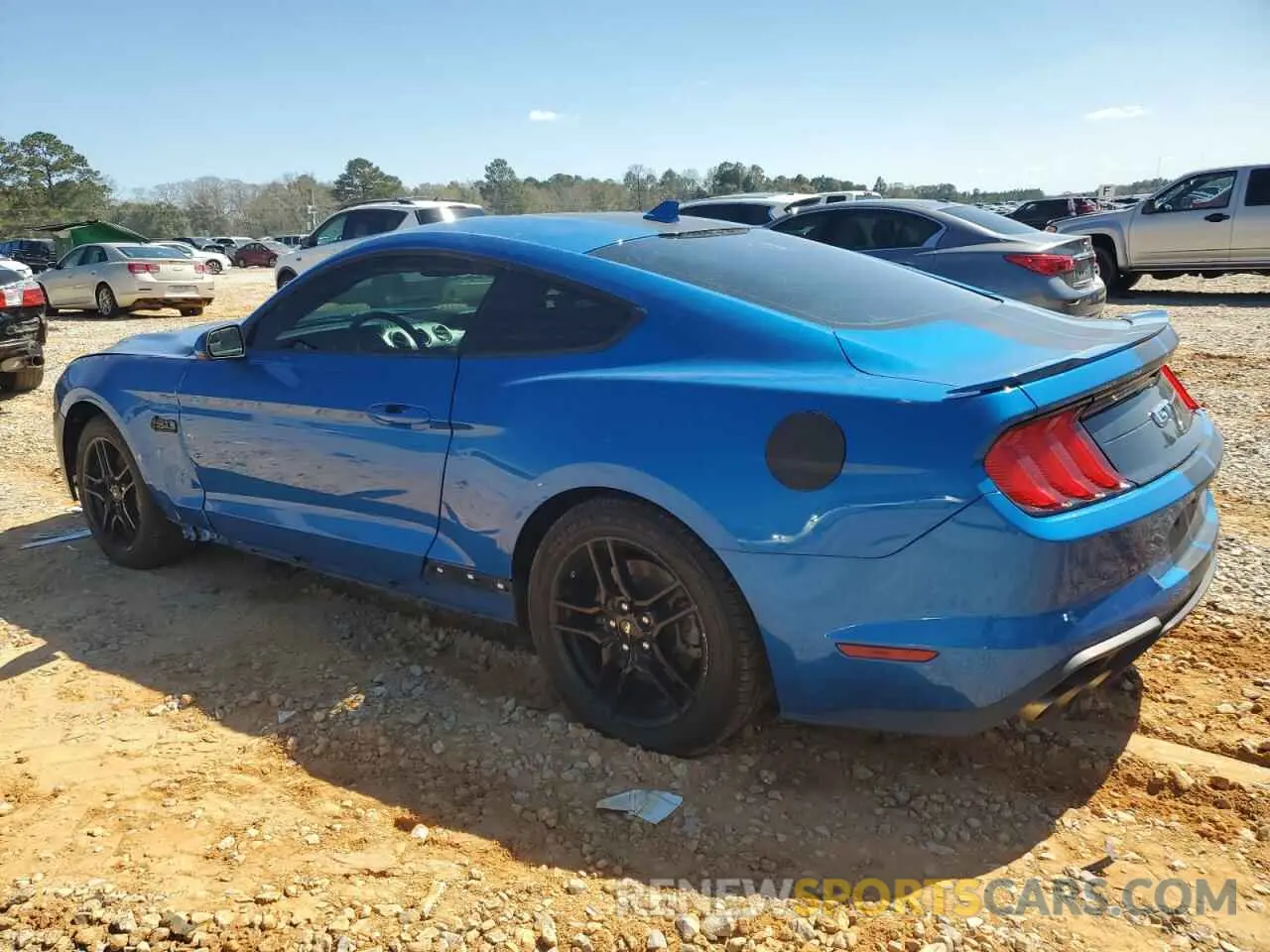 2 fotografías del automóvil dañado 1FA6P8CF9L5166924 FORD MUSTANG 2020