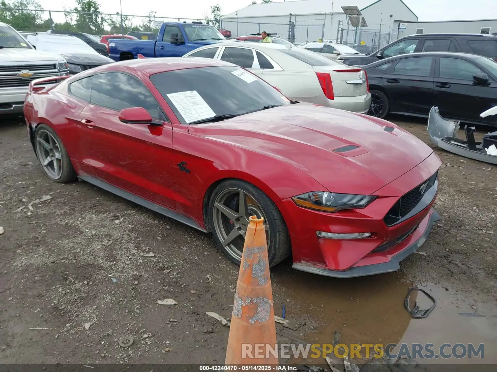 1 fotografías del automóvil dañado 1FA6P8CF9L5169550 FORD MUSTANG 2020
