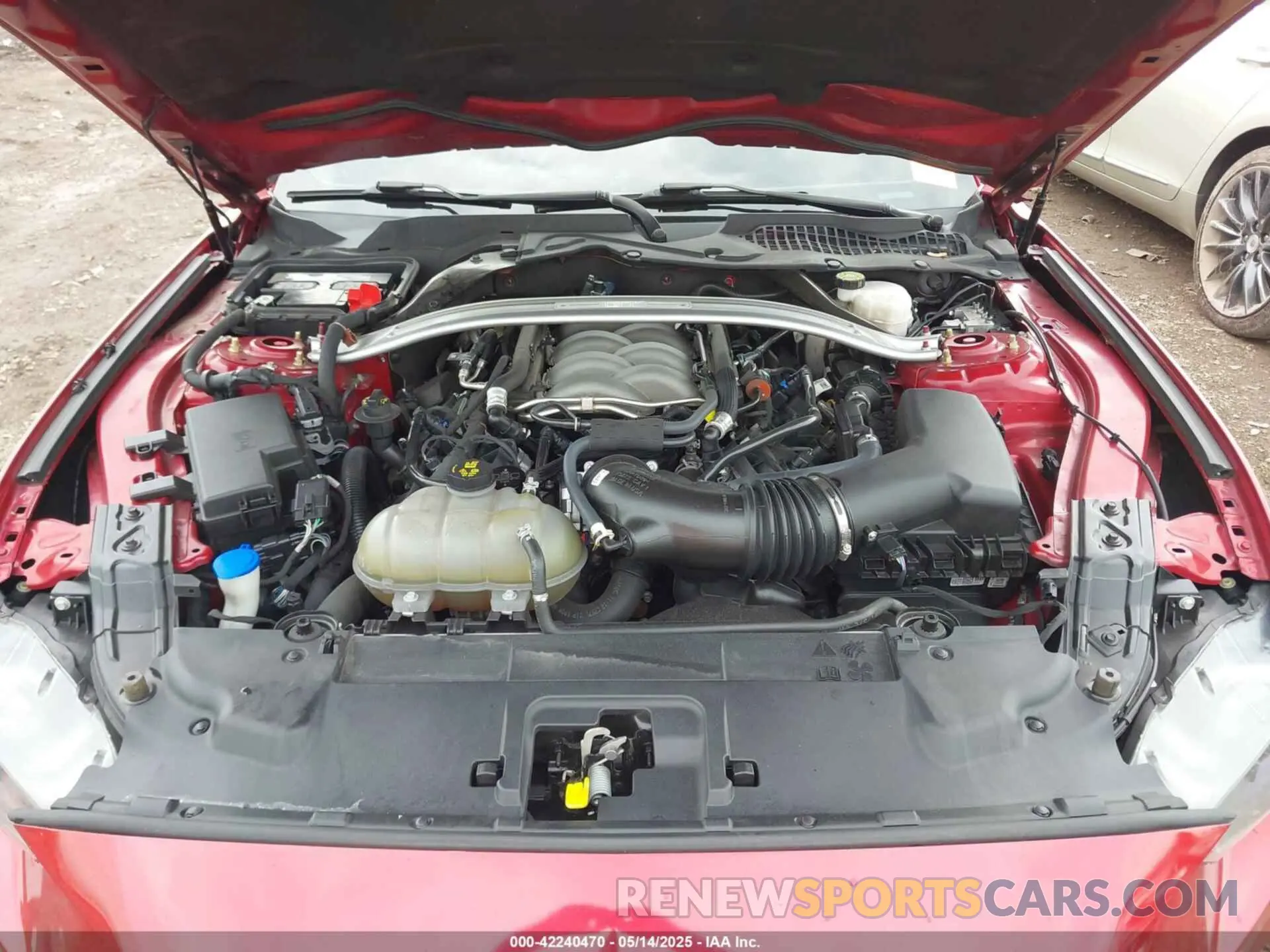 10 fotografías del automóvil dañado 1FA6P8CF9L5169550 FORD MUSTANG 2020