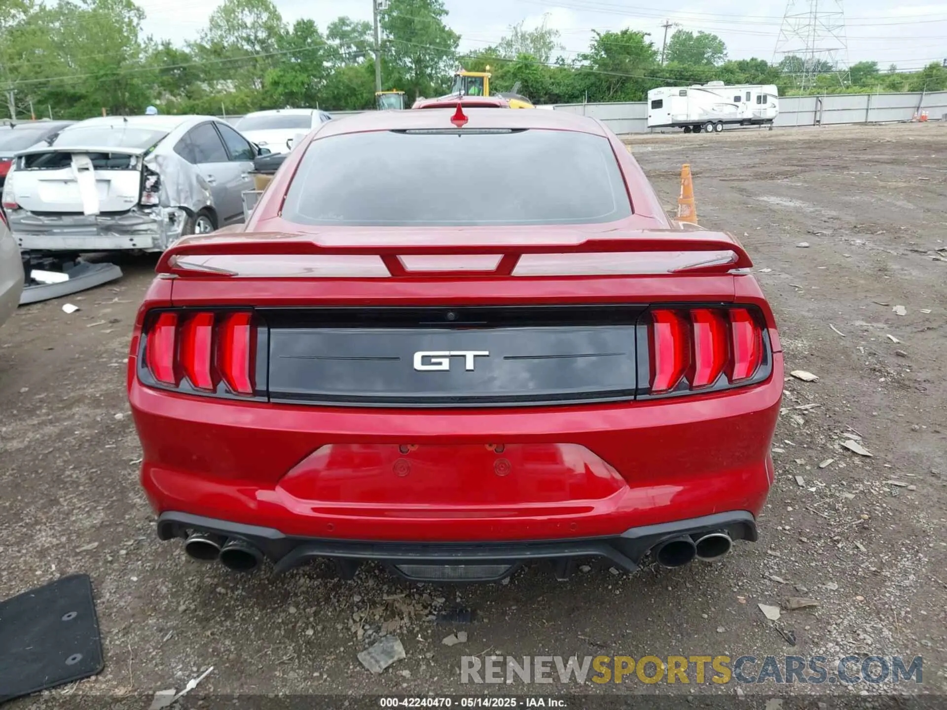 16 fotografías del automóvil dañado 1FA6P8CF9L5169550 FORD MUSTANG 2020