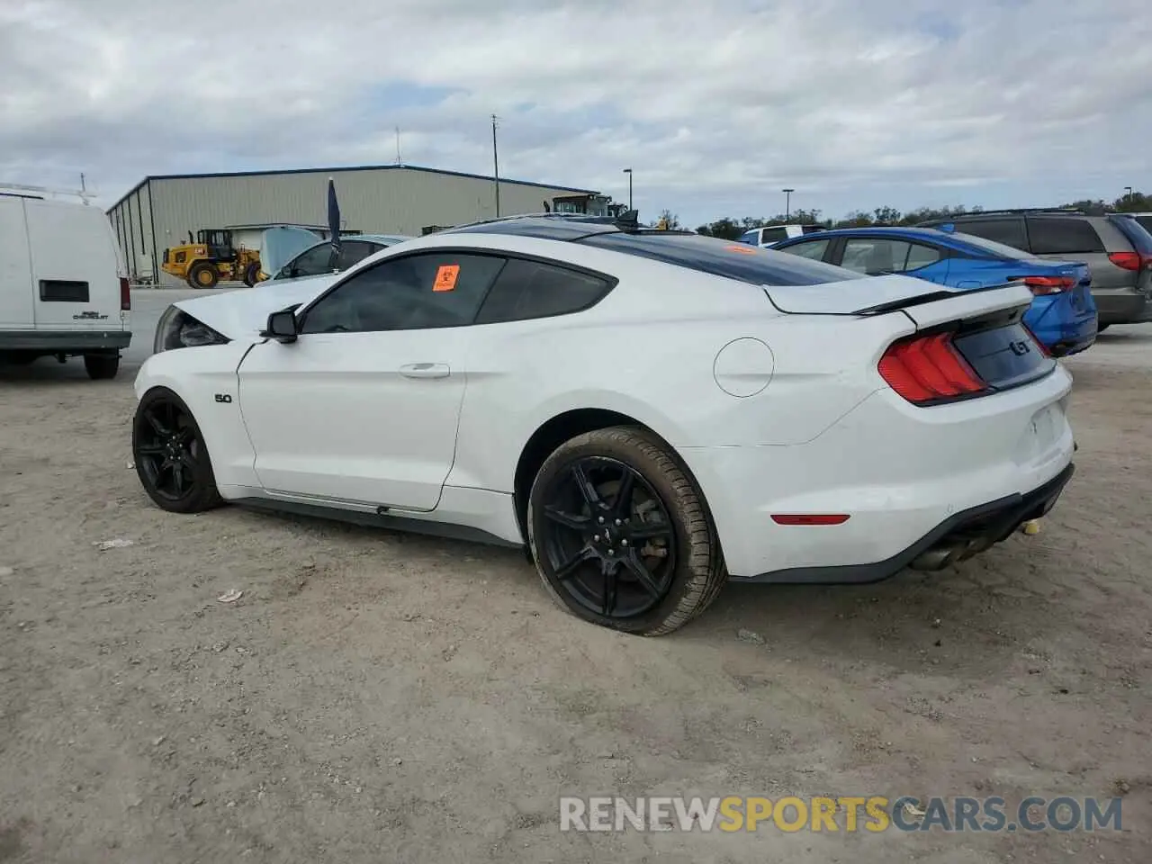 2 fotografías del automóvil dañado 1FA6P8CFXL5149632 FORD MUSTANG 2020