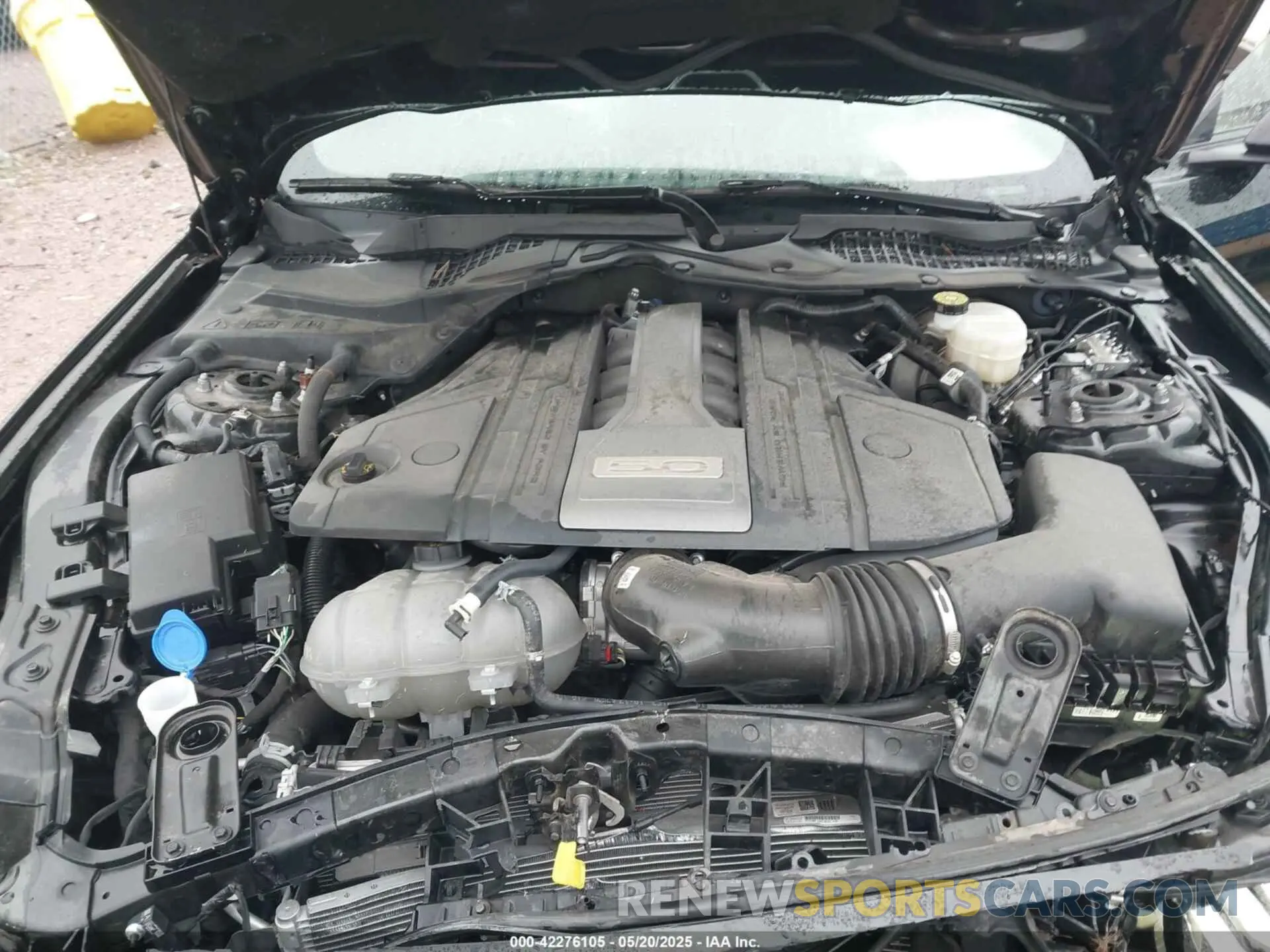 10 fotografías del automóvil dañado 1FA6P8CFXL5158685 FORD MUSTANG 2020