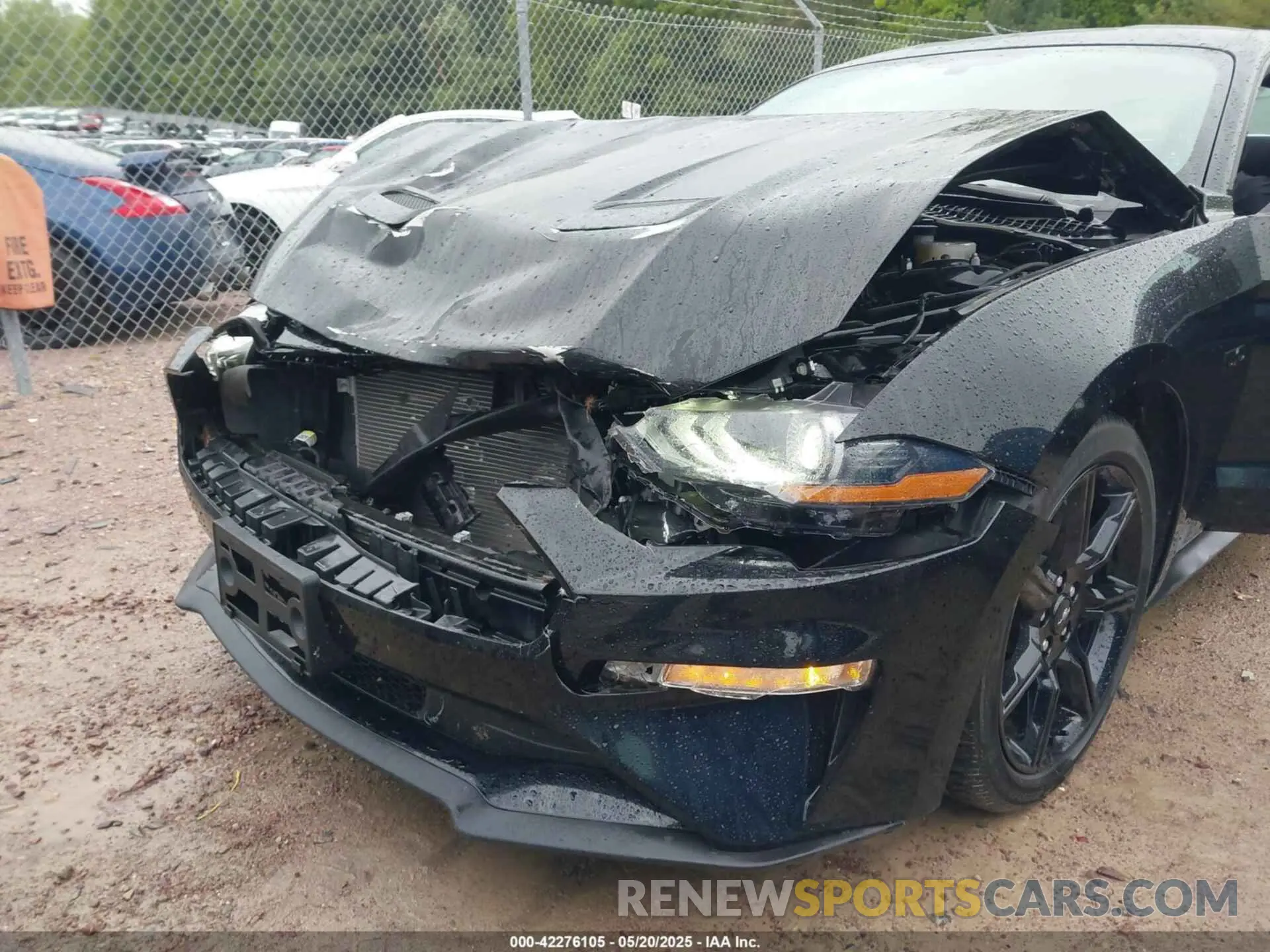 6 fotografías del automóvil dañado 1FA6P8CFXL5158685 FORD MUSTANG 2020