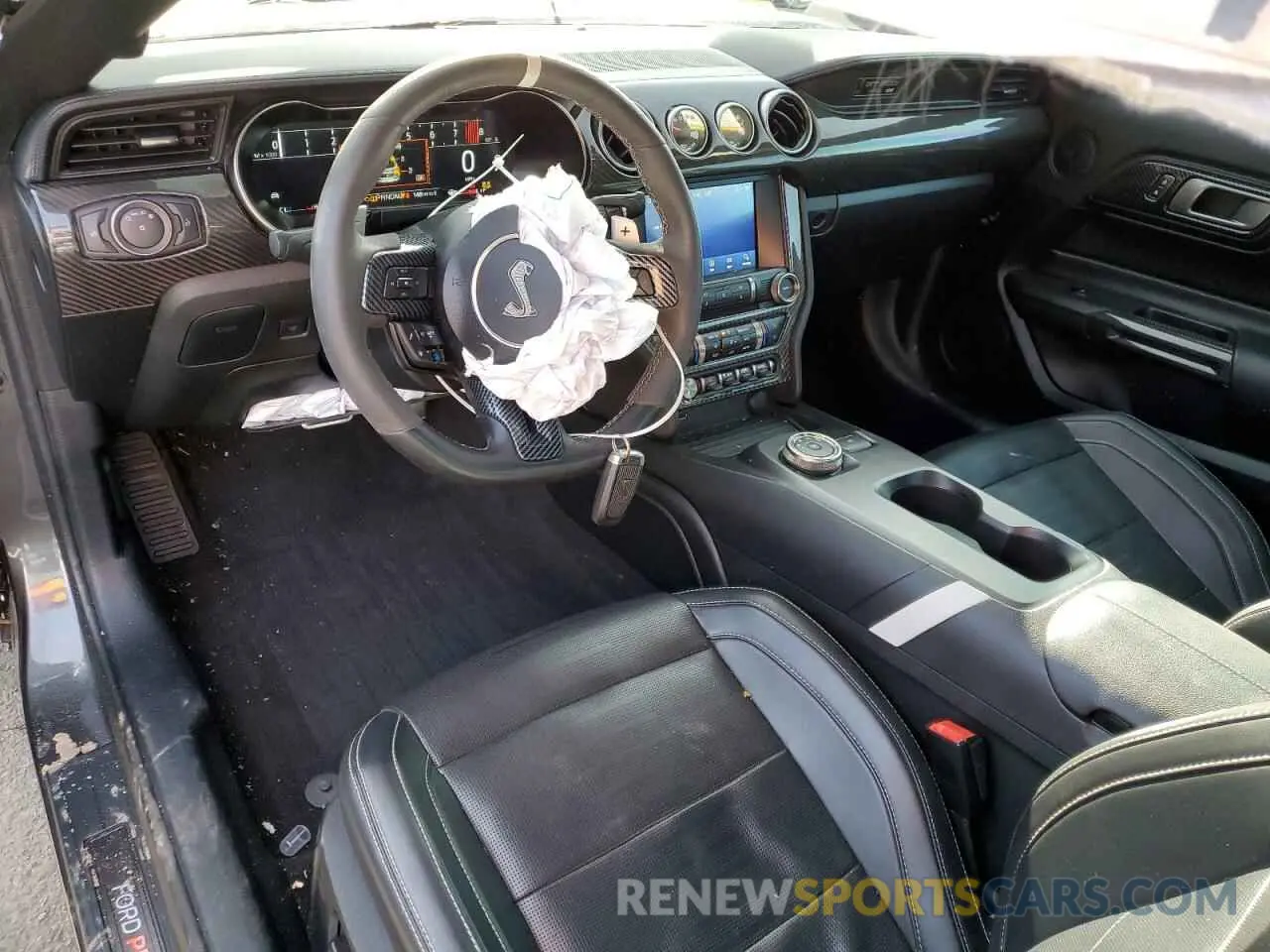 8 fotografías del automóvil dañado 1FA6P8SJ3L5505750 FORD MUSTANG 2020
