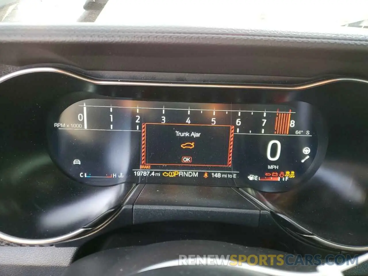 9 fotografías del automóvil dañado 1FA6P8SJ3L5505750 FORD MUSTANG 2020