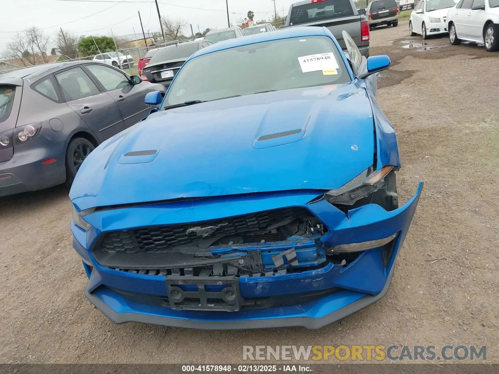 12 fotografías del automóvil dañado 1FA6P8TH0L5103874 FORD MUSTANG 2020