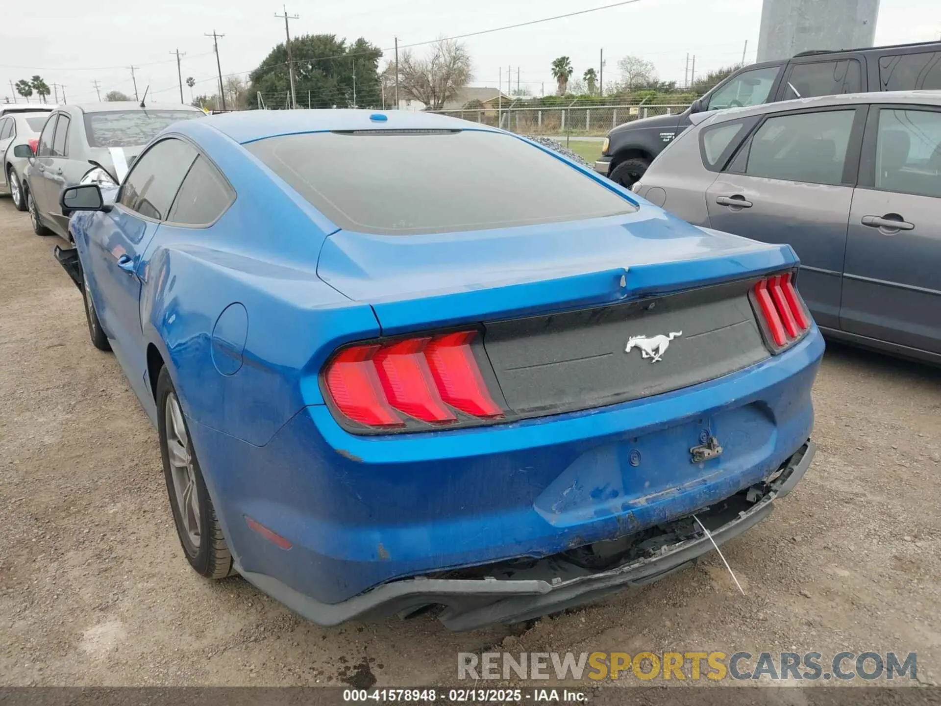 3 fotografías del automóvil dañado 1FA6P8TH0L5103874 FORD MUSTANG 2020