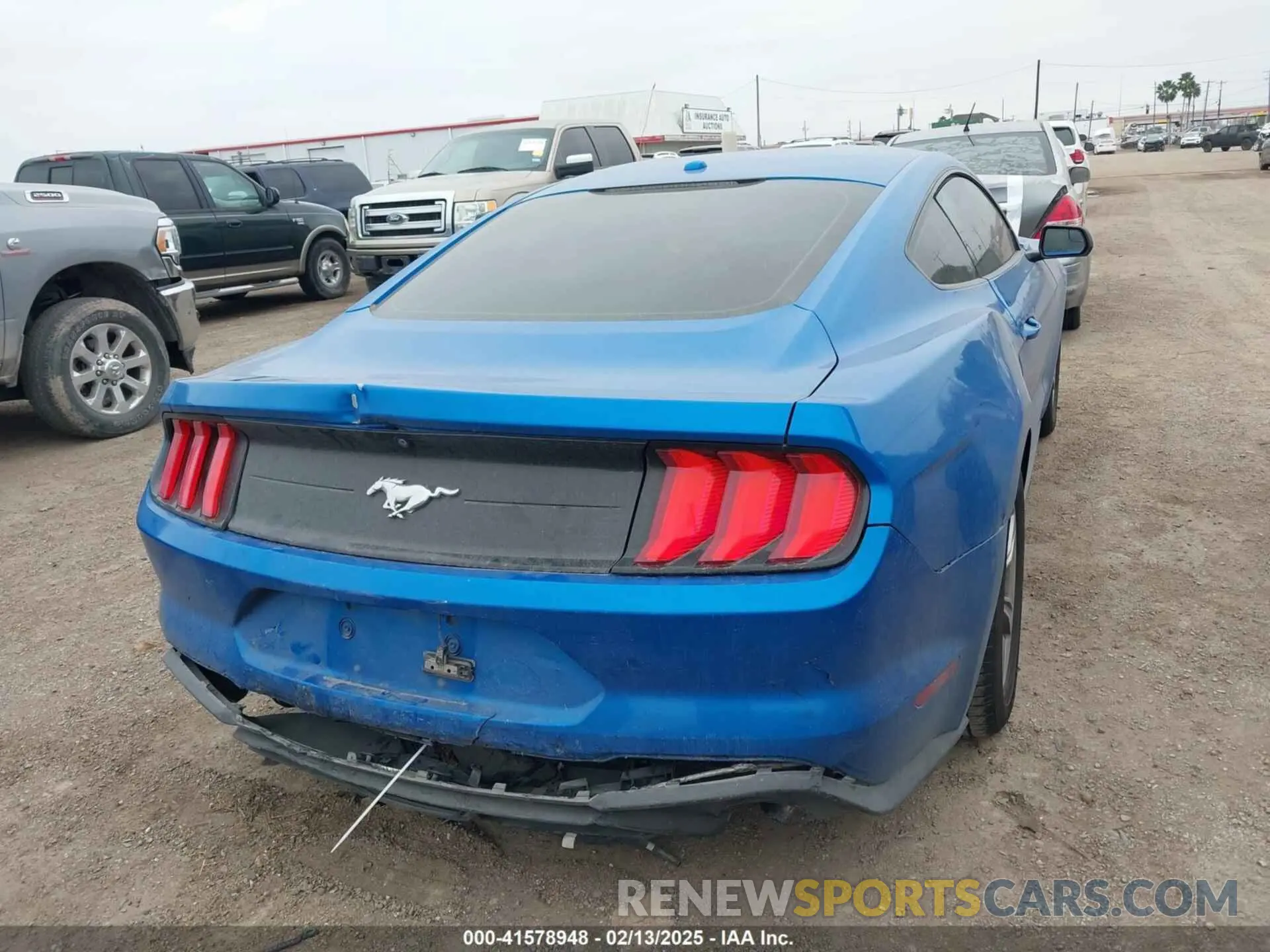 4 fotografías del automóvil dañado 1FA6P8TH0L5103874 FORD MUSTANG 2020