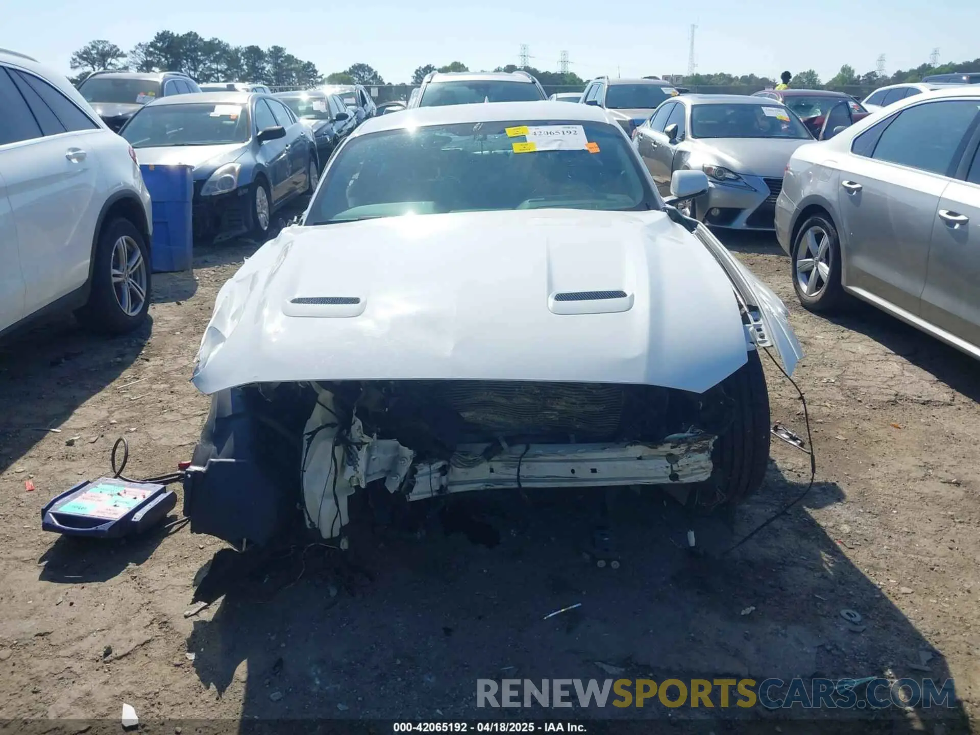 12 fotografías del automóvil dañado 1FA6P8TH1L5136754 FORD MUSTANG 2020