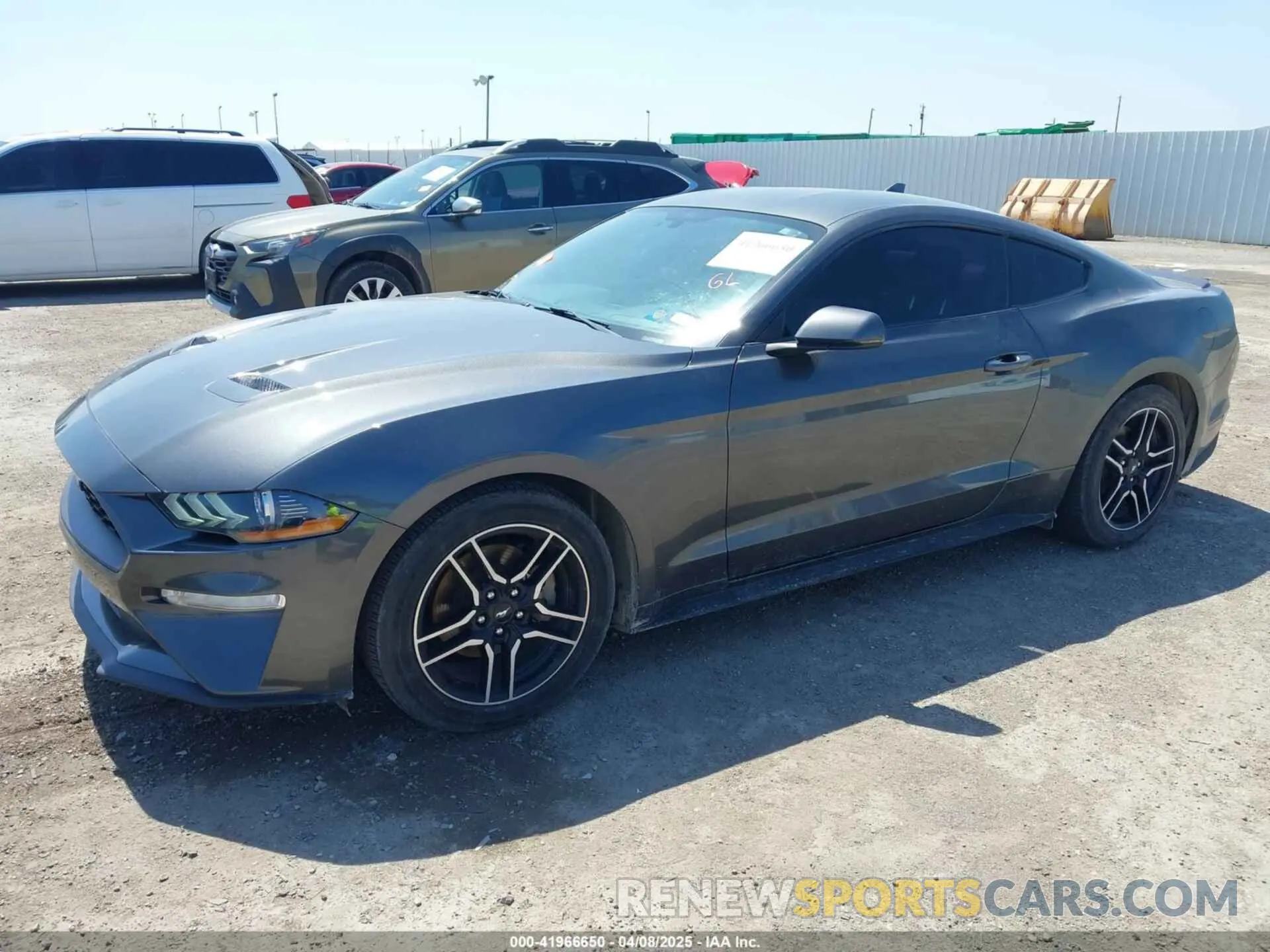 6 fotografías del automóvil dañado 1FA6P8TH1L5178731 FORD MUSTANG 2020